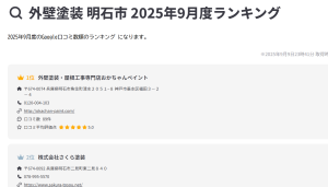 9月　口コミ　おかちゃんペイント